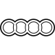 Audi 85E-853-742-A-716 Emblem Audi 85E-853-742-A-716 Emblem