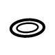 Audi WHT-007-689 Oil Inlet Tube O-Ring Audi WHT-007-689 Oil Inlet Tube O-Ring