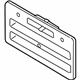 Audi 4H0-807-285-BD-T94 License Bracket Audi 4H0-807-285-BD-T94 License Bracket