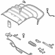 Audi 8F0-871-025-C Top Frame