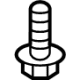 Audi 4N0-121-449-M Transmission Cooler Bolt Audi 4N0-121-449-M Transmission Cooler Bolt
