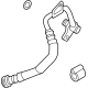 Audi 4N0-317-817-AG Oil Outlet Tube Audi 4N0-317-817-AG Oil Outlet Tube