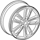 Audi 8W0-601-025-CB Wheel, Alloy Audi 8W0-601-025-CB Wheel, Alloy