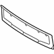 Audi 8E0-807-287-D-1QP License Molding Audi 8E0-807-287-D-1QP License Molding