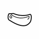Audi 4H0-857-781-B-6PS Belt Guide Audi 4H0-857-781-B-6PS Belt Guide