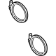Audi 8W0-253-725-D Catalytic Converter Clamp Audi 8W0-253-725-D Catalytic Converter Clamp
