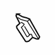 Audi 8S0-823-185-D Safety Catch