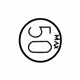 Audi 8W0-010-539-A Spare Tire Label Audi 8W0-010-539-A Spare Tire Label