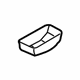 Audi 443-857-563-A-1CT Bracket Cap Audi 443-857-563-A-1CT Bracket Cap
