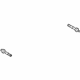 Audi 4F0-422-821-D Inner Tie Rod Audi 4F0-422-821-D Inner Tie Rod