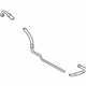 Audi 4B0-260-707-S Center A/C Line Audi 4B0-260-707-S Center A/C Line
