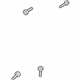 Audi N-909-589-02 Fender Bolt Audi N-909-589-02 Fender Bolt