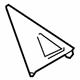 Audi 4E0-853-273-C-Y9B Corner Trim Audi 4E0-853-273-C-Y9B Corner Trim