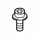Audi N-106-337-02 Grille Bolt Audi N-106-337-02 Grille Bolt