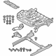 Audi 8W0-881-106-AS Cushion Frame Audi 8W0-881-106-AS Cushion Frame