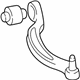 Audi 4Z7-407-693-D Rear Lower Control Arm Audi 4Z7-407-693-D Rear Lower Control Arm