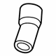Audi 079-121-055-AB Connector Hose Audi 079-121-055-AB Connector Hose