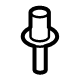 Audi N-908-951-02 Protector Rivet Audi N-908-951-02 Protector Rivet