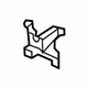Audi 4H0-823-425-B Lock Bracket Audi 4H0-823-425-B Lock Bracket
