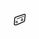 Audi 4B0-861-359-A-01C Hook Gasket Audi 4B0-861-359-A-01C Hook Gasket