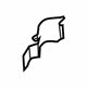 Audi 4B0-260-759-J Dehydrator Bracket Audi 4B0-260-759-J Dehydrator Bracket
