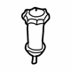 Audi 8D0-803-899-F Spare Retainer Audi 8D0-803-899-F Spare Retainer
