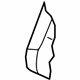 Audi 8T0-885-775-B Seat Back Pad