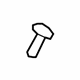 Audi N-102-534-02 Clamp Bolt