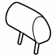 Audi 4G8-885-973-AG-22A Headrest, Outer Audi 4G8-885-973-AG-22A Headrest, Outer