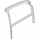 Audi 4K5-839-431-C Window Channel