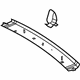 Audi 8E9-867-839-A-11X Rear Header Trim