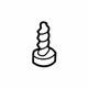 Audi N-105-950-02 Inner Bracket Screw Audi N-105-950-02 Inner Bracket Screw