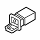 Audi 4G0-035-736 Auxiliary Jack Audi 4G0-035-736 Auxiliary Jack