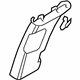 Audi 4F0-867-243-A-1MB Upper Center Pillar Trim Audi 4F0-867-243-A-1MB Upper Center Pillar Trim