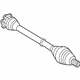 Audi 1K0-407-271-KB Axle Assembly Audi 1K0-407-271-KB Axle Assembly