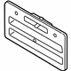 Audi 4H0-807-285-BB-T94 License Bracket Audi 4H0-807-285-BB-T94 License Bracket