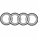 Audi 4E0-853-742-2ZZ Emblem Audi 4E0-853-742-2ZZ Emblem
