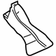 Audi 8P1-880-482-B Knee Bolster Bracket Audi 8P1-880-482-B Knee Bolster Bracket