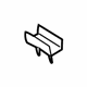 Audi 4D0-804-371-A Rear Body Panel Bracket Audi 4D0-804-371-A Rear Body Panel Bracket