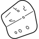 Audi 89A-810-393-GRU Compartment Door Audi 89A-810-393-GRU Compartment Door
