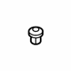 Audi 4D0-941-659-B-01C Headlamp Assembly Cap