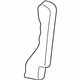 Audi 4L0-885-775-A Seat Back Pad Audi 4L0-885-775-A Seat Back Pad