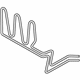 Audi 8A0-422-885-E Cooling Pipe Audi 8A0-422-885-E Cooling Pipe
