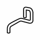 Audi 07L-121-107-C Breather Tube