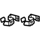 Audi 5WA-698-157-B Wear Indicator Tension Spring Audi 5WA-698-157-B Wear Indicator Tension Spring