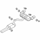 Audi 8S0-253-181-AM Rear Muffler