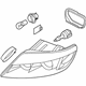 Audi 4L0-941-029-G Composite Headlamp Audi 4L0-941-029-G Composite Headlamp