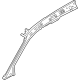Audi 80A-810-179-C-STL Inner Windshield Pillar
