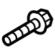 Audi WHT-001-234 Actuator Assembly Bolt Audi WHT-001-234 Actuator Assembly Bolt