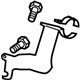 Audi 420-898-037-B Evaporator Tube Retainer